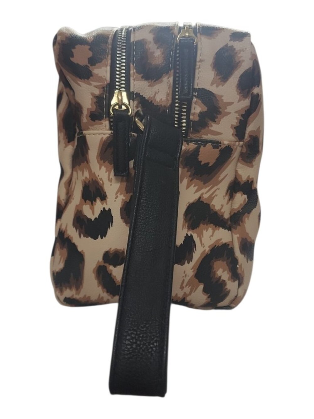 Mob Wife Leopard Print Makeup Bag Travel Cosmetic Organizer Animal Print - Picture 3 of 16